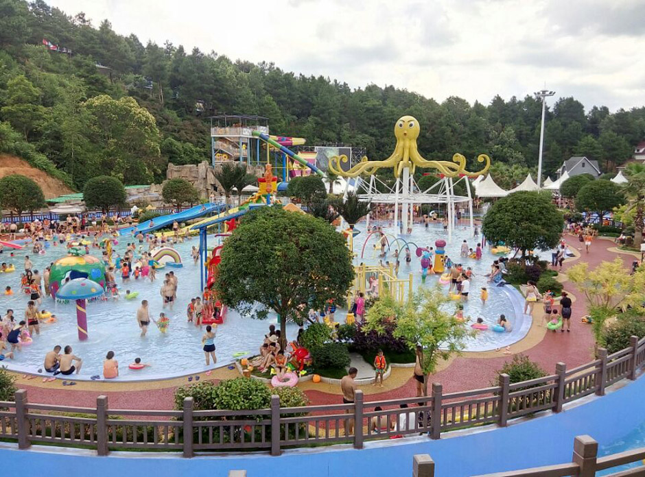 夏日嗨起来锐丰音响rf与您畅游香纸沟水上乐园