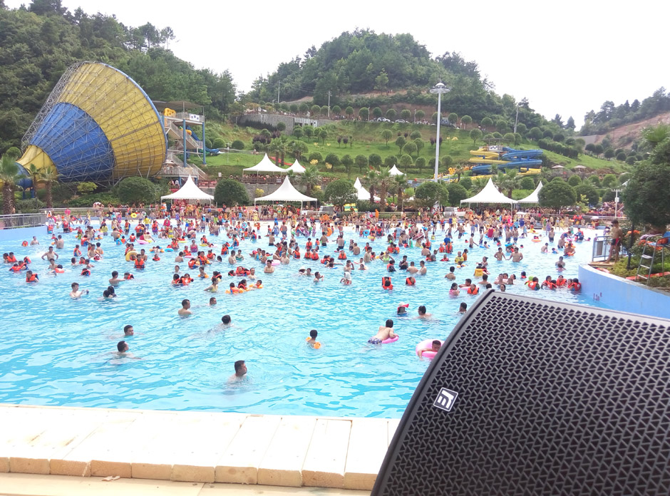 夏日嗨起来锐丰音响rf与您畅游香纸沟水上乐园