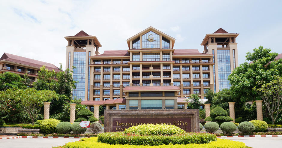 vk线阵列系统进驻老挝地标湄公河畔酒店助威东盟论坛