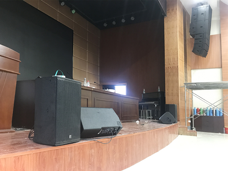 【硕果累累】 锐丰智能"rf"扩声系统——三所学府验收顺利通过